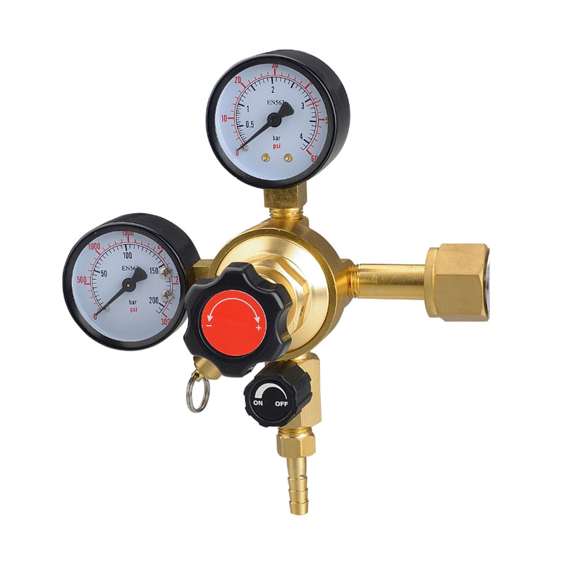 TR-60A Aluminum Alloy Multi-Speed CO2 Pressure Regulator