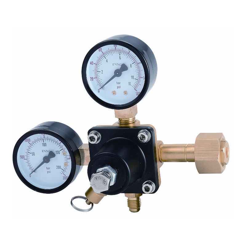 TR-63 Beer-Specific CO2 Pressure Reducer with Customizable Interface
