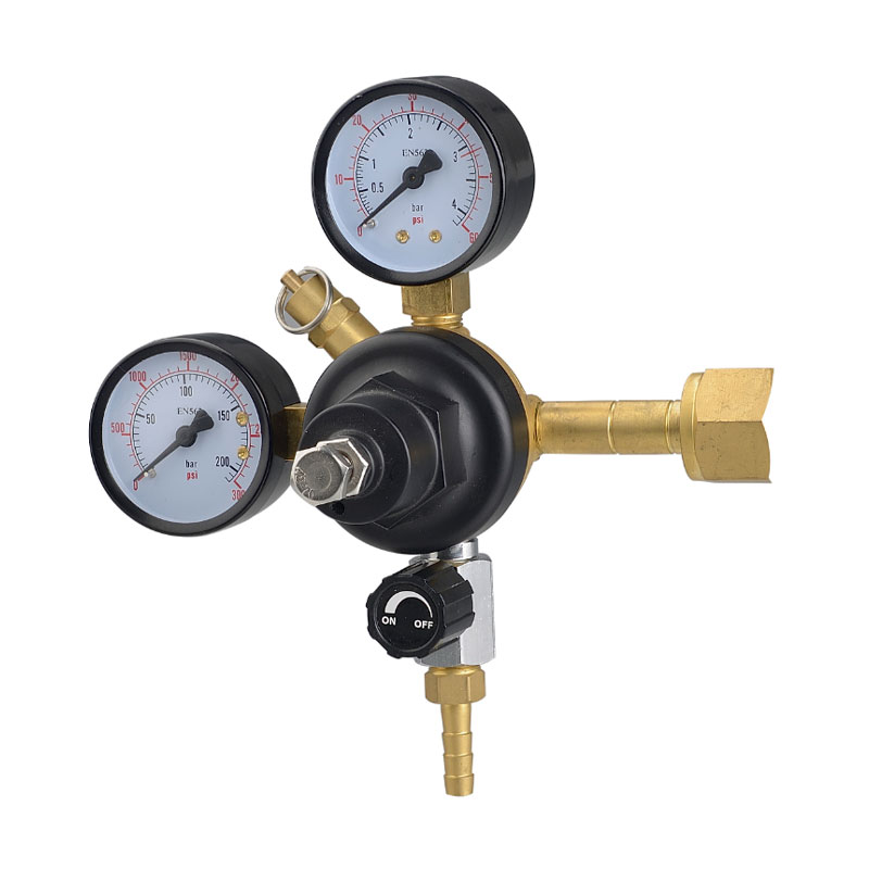 TR-64 Brass Carbon Dioxide Gas Pressure Regulator
