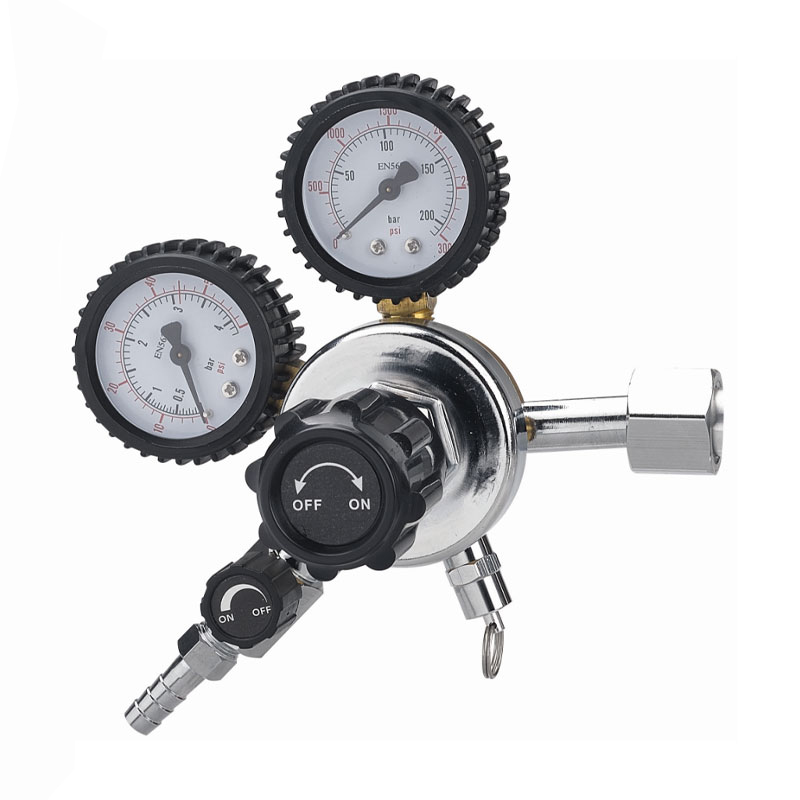 TR-73 Customizable Threaded CO2 Gas Pressure Regulator