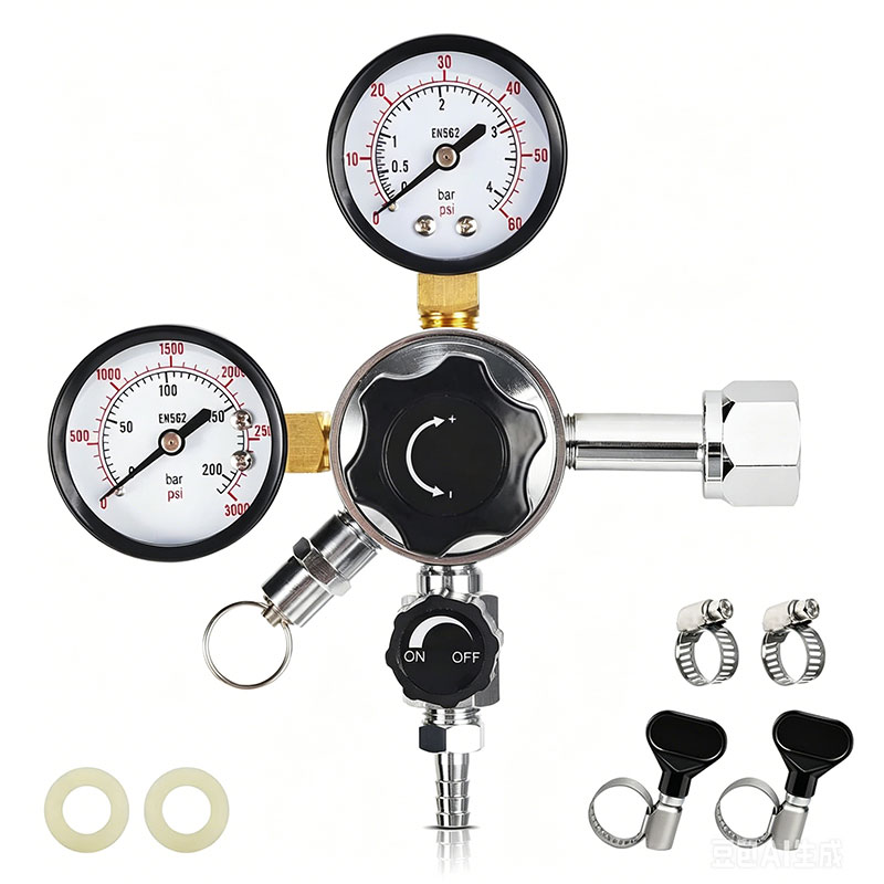 CO2 Regulator for Kegerator CO2 Regulator Beer Keg Regulator CO2 Regulator for Kegerator CO2 Regulator Beer Keg Regulator