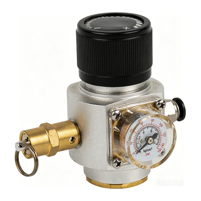 Upgrade Dual-Stage CO2 Regulator Mini Keg Regulator